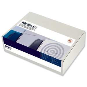 GBC Wire Binders 6mm Silver alternative image 2