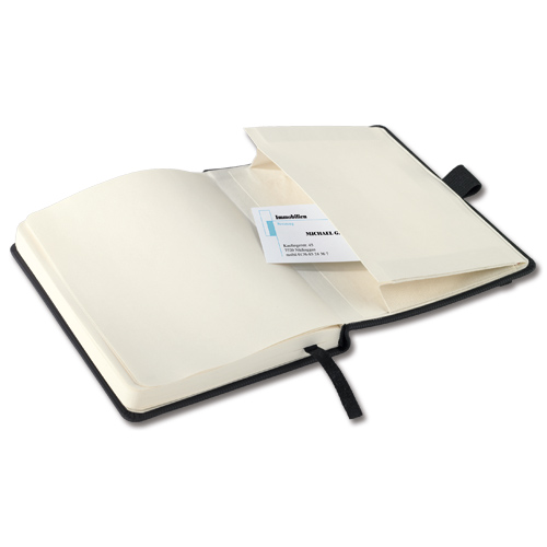 Sigel Notebook Lined 213x295mm Black alternative image 3