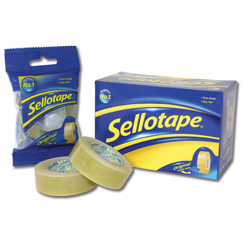 Sellotape Golden Tape 18mmx25m [Pack of 8] alternative image 3