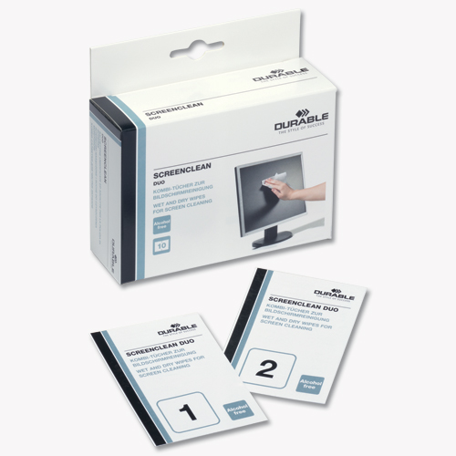 Durable Screenclean Duo [Pack of 10] alternative image 2