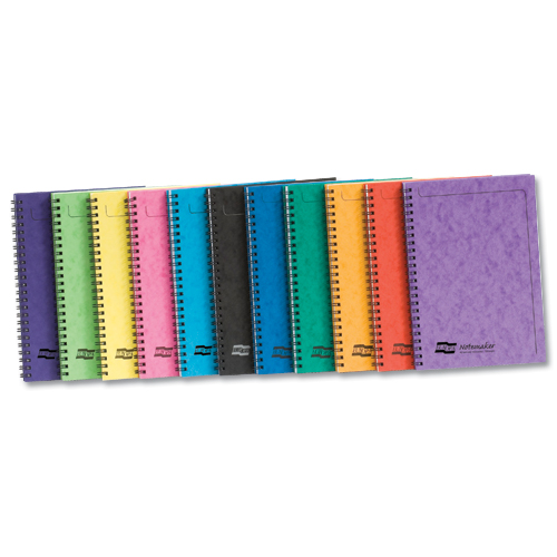 Europa Notemaker A5 Sidebound Assorted A [Pack of 10] alternative image 2