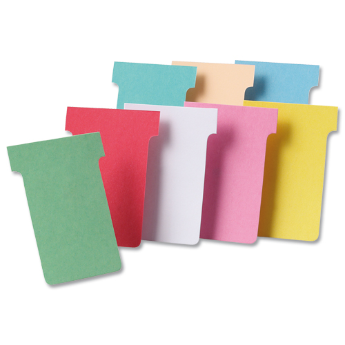 Nobo T-Card Size 2 White [Pack of 100] alternative image 3