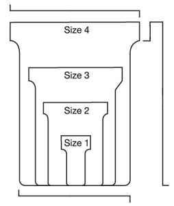 Nobo T-Card Size 3 Light Blue [Pack of 100] alternative image 2