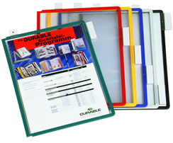 Sherpa Display Panel A4 Black [Pack of 10] alternative image 2