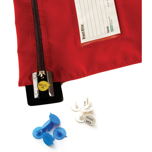 Versapack Security Seals Printed White [Pack of 500] alternative image 3