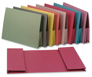 Guildhall Double Pocket Wallet Buff [Pack of 25] alternative image 2