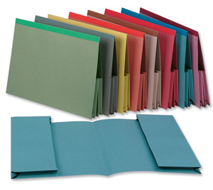 Guildhall Reinforced Double Pocket Wallet Buff [Pack of 25] alternative image 2