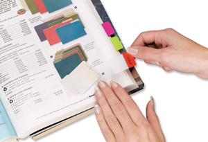 Post-It Strong Index Flags Pink, Green and Orange [Pack of 66 Flags] alternative image 2