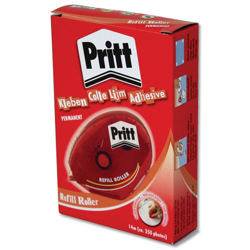 Pritt Glue Roller Permanent Refillable 8.4mmx16m alternative image 2