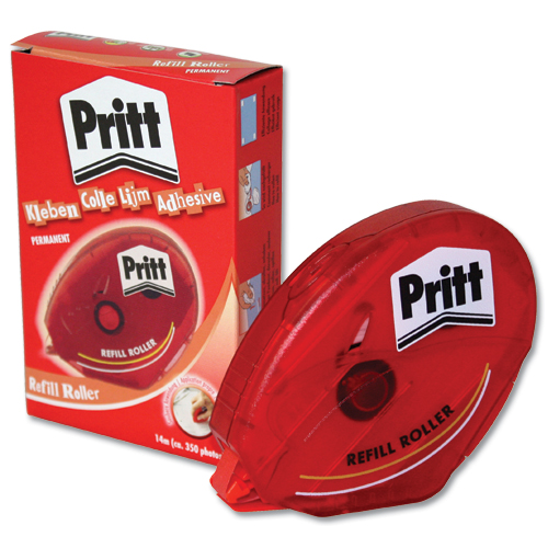 Pritt Glue Roller Permanent Refillable 8.4mmx16m alternative image 3