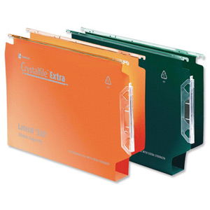 CrystalFile Classic Lateral Files Orange [Pack of 25] alternative image 2