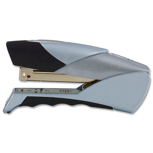 Rexel Gazelle Half Strip Stapler Silver and Black alternative image 2
