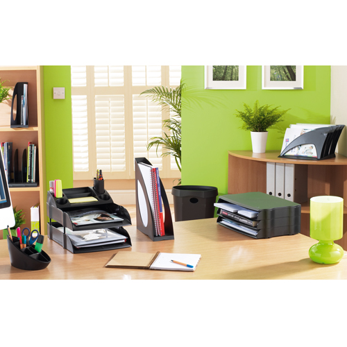 Avery Desktop Desk Tidy Black alternative image 3
