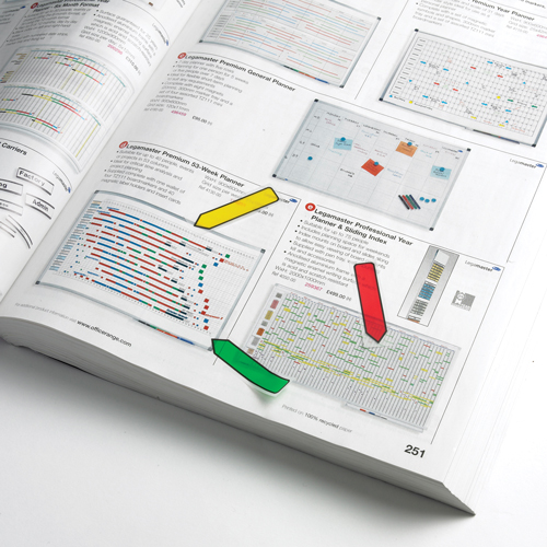 Post-It Index Refill Bright Arrows [Pack of 4x24] alternative image 3