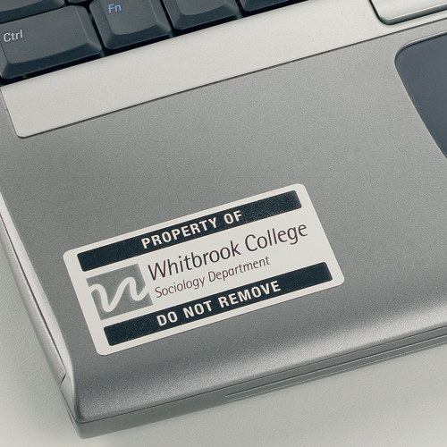 Avery NoPeel Labels Tamper-proof Durable 40/Sheet 45.7x25.4mm White [800 Labels] alternative image 2