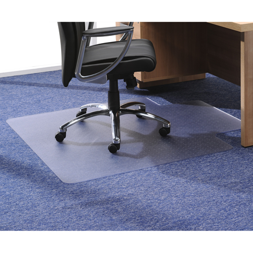 Floortex PVC Chair Mat Lipped 1150x1340mm alternative image 5