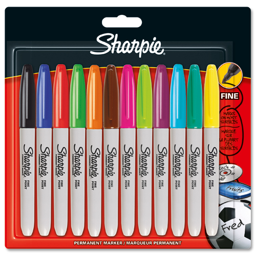 Sharpie Markers Fine Assorted [Pack of 12] alternative image 2