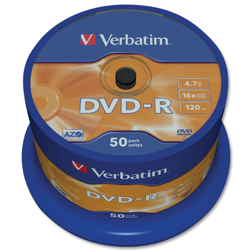 Verbatim DVD-R 16x [Pack of 50] alternative image 2