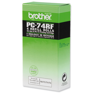 Brother PC74 Fax Refills [Pack of 4] alternative image 2