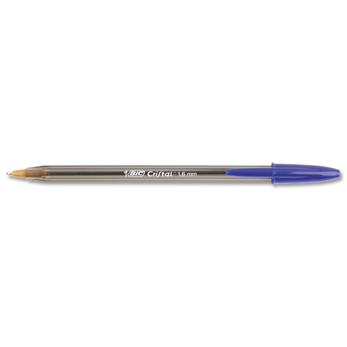 Bic Cristal Large Blue Ballpoint Pen [Pack of 50] alternative image 2