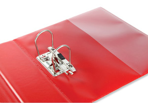 Elba Panorama Presentation Lever Arch File A4 70mm Red [Pack of 5] alternative image 2