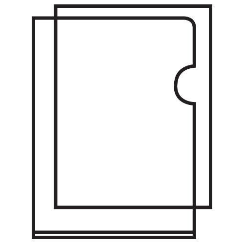 Rexel Eco Cut Flush Folders [Pack of 25] alternative image 2