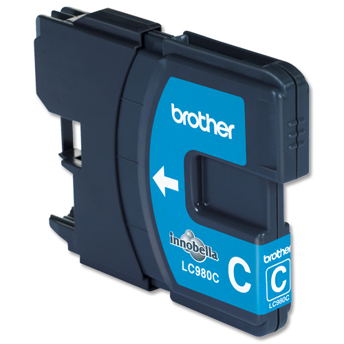 Brother LC980C Cyan Ink Cartridge alternative image 2