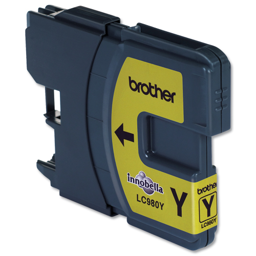 Brother LC980Y Yellow Ink Cartridge alternative image 2