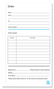 Challenge Duplicate Book 210x130mm Order Layout [Pack of 5] alternative image 2