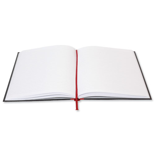 Black n Red Book A4 Feint Ruled [Pack of 5] alternative image 2