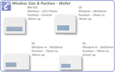 Plus Fabric Envelopes Window C6 Press Seal [Pack of 500] alternative image 2