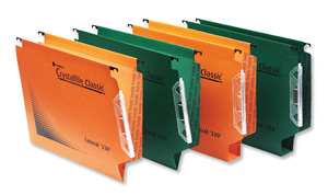 CrystalFile Lateral Files 330mm 50mm Green [Pack of 25] alternative image 2