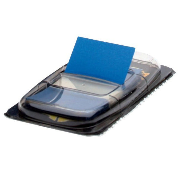 Post-It Index Tabs 25mm Blue [Pack of 12]