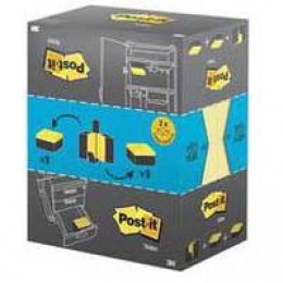 Post-It Note EZ Store 76x127mm Yellow [Pack of 16]