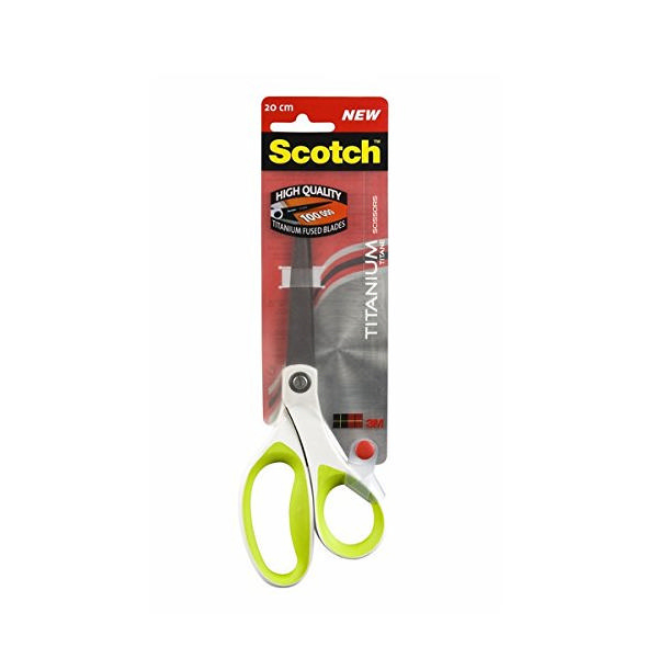 Scotch Titanium Scissors 18cm Green
