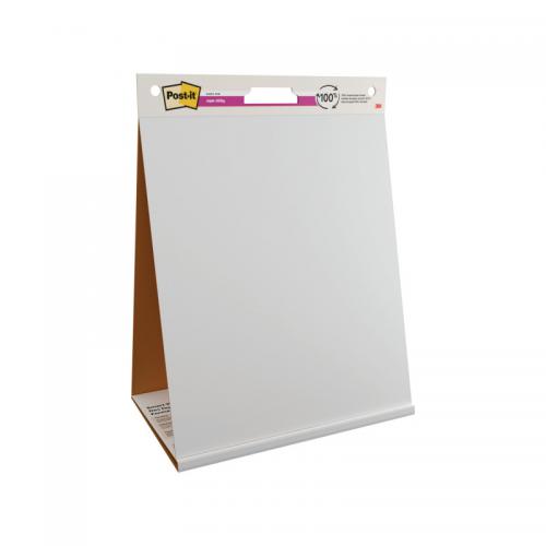 Post-it Super Sticky Table Top Meeting Charts 584x508mm 20 Sheet