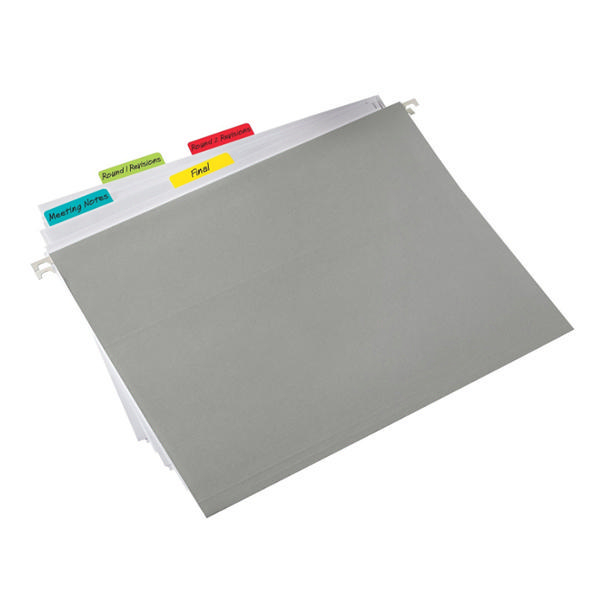 Post-It Strong Index Filing Tabs Angled [Pack of 24 Tabs]