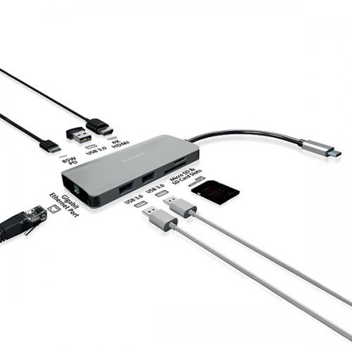Kensington UH1400P USB-C 8-in-1 Driverless Mobile Dock