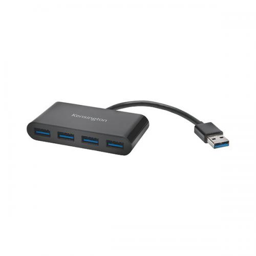 Kensington USB 3.0 4-Port Hub for Windows and Mac