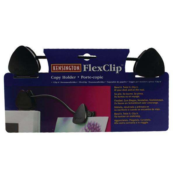 Kensington FlexClip Copyholder Black