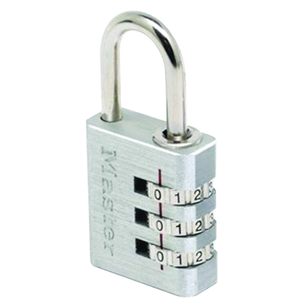 MasterLock Padlock Combination Aluminium 30mm
