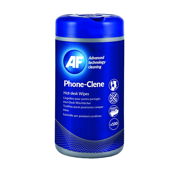 AF Phoneclene Tub [100 Wipes]