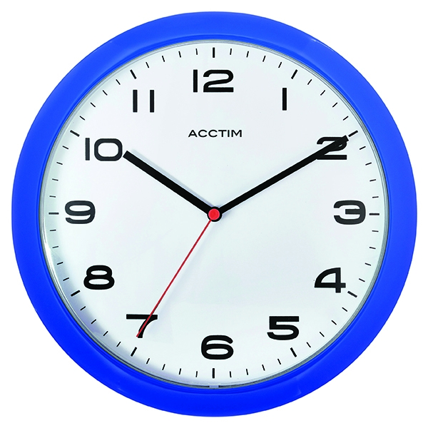 Acctim Aylesbury Wall Clock Blue
