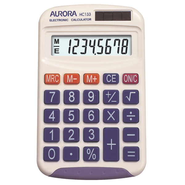 Aurora Pocket Calculator HC133