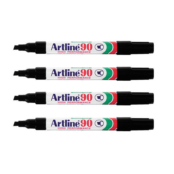 Artline Marker Black 90 [Pack of 12]