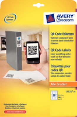 Avery QR Code Label Square 45x45mm