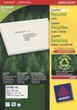 Avery Recycled Laser Address Labels LR7160-100 21/Sheet [Pack of 100 Sheets] alternative image 6