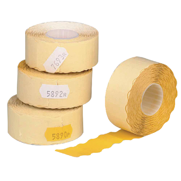 Avery Label 1 Line Yellow [Pack of 10]