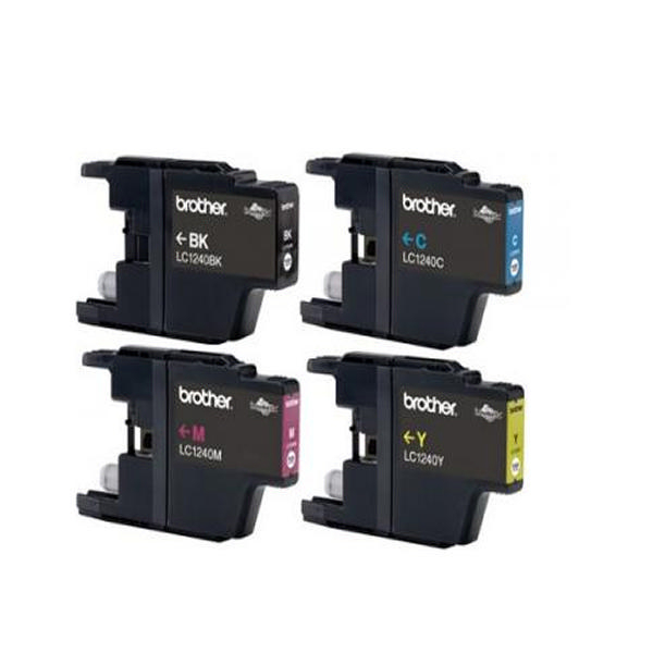 Brother LC1240 Cartridges [Pack of 4]