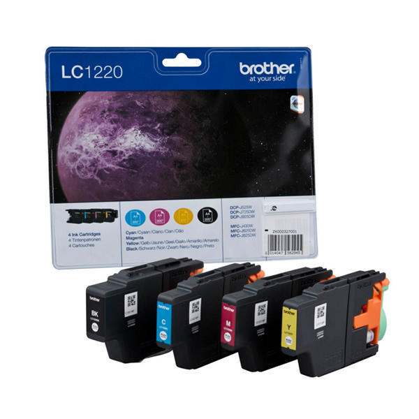 Brother LC1220 Value Ink Cartridge Pack [Pack of 4]